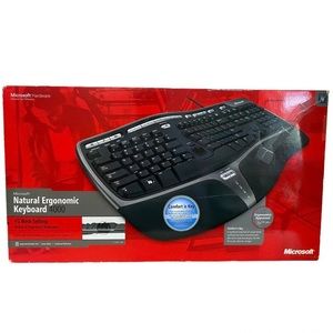 Microsoft Ergonomic USB Corded Computer Keyboard